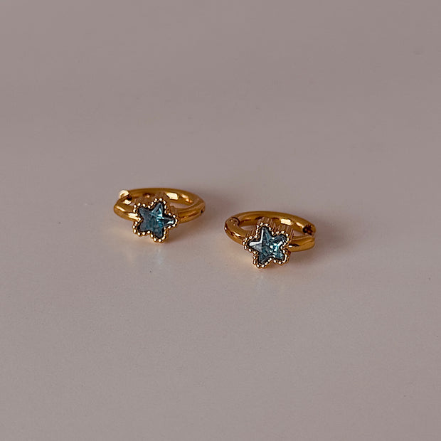 Aretes Estrella (Azul)