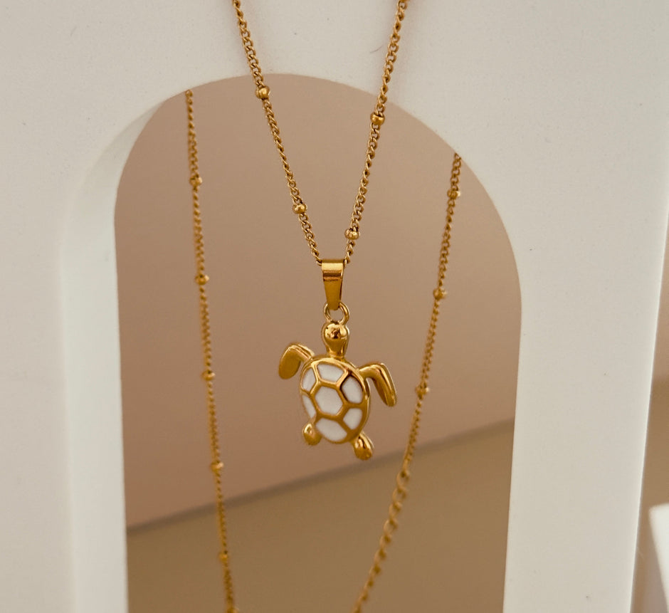Collar Tortuga Blanca