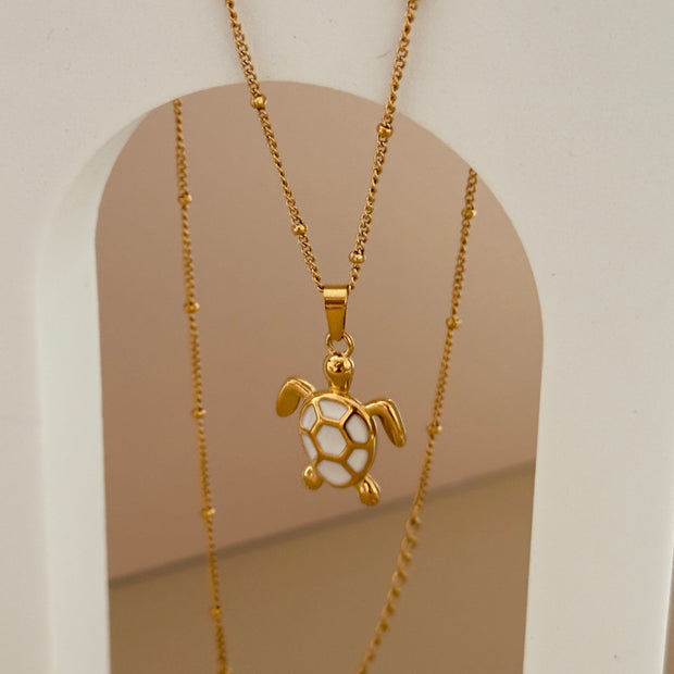 Collar Tortuga Blanca