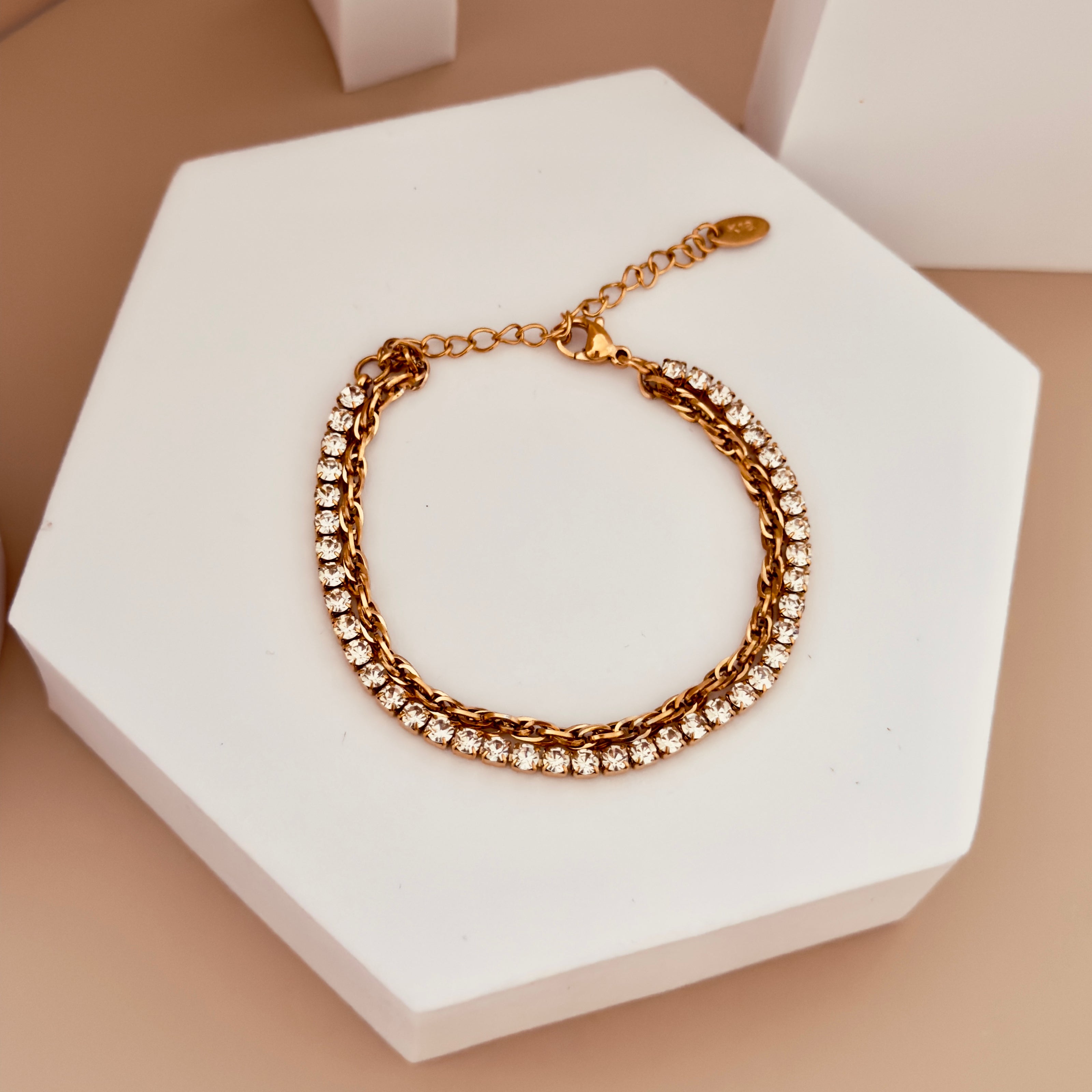 Pulsera doble capa