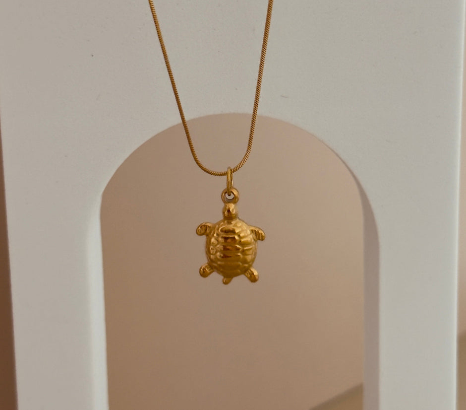 Collar Tortuga Dorada