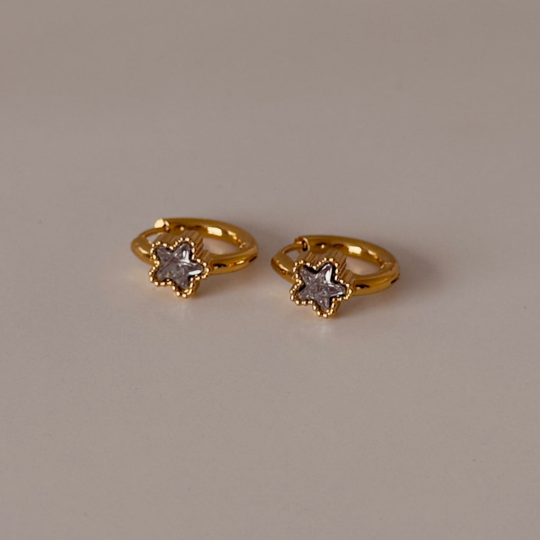 Aretes Estrella (blanco)