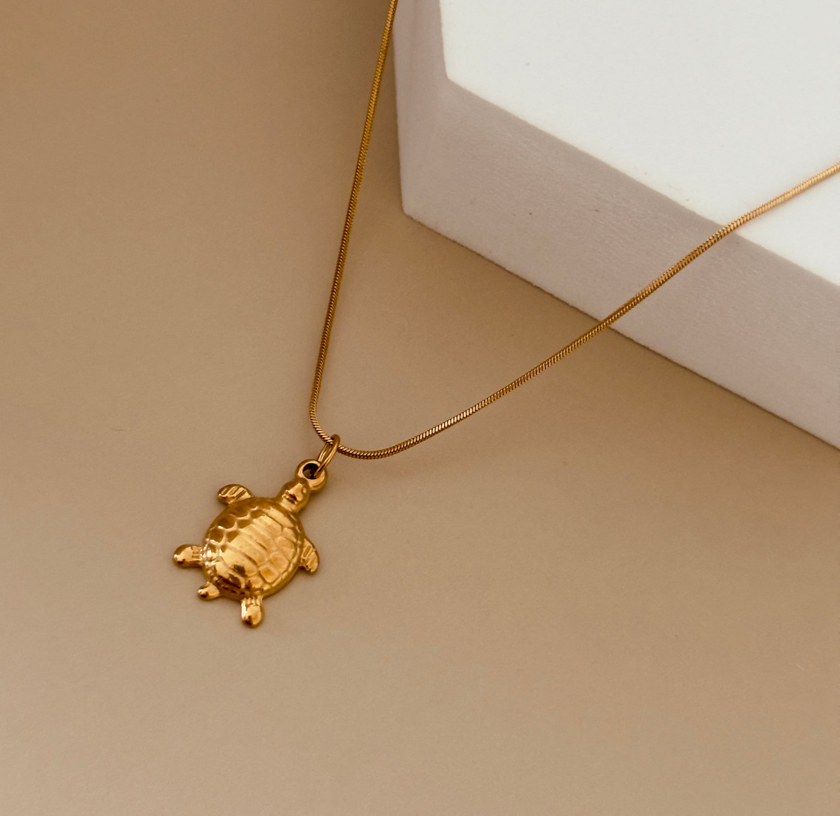 Collar Tortuga Dorada