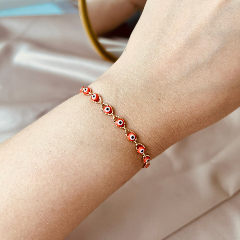 Pulsera protectora (rojo)
