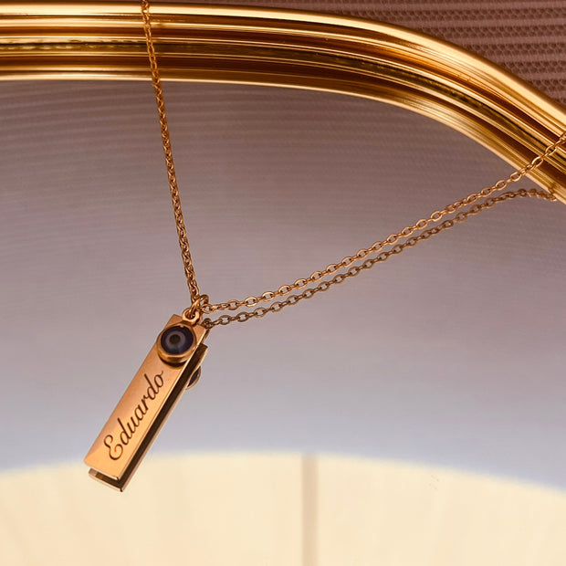 Collar ojo protector (grabado a láser)