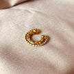 Ear cuff Gold con brillantes
