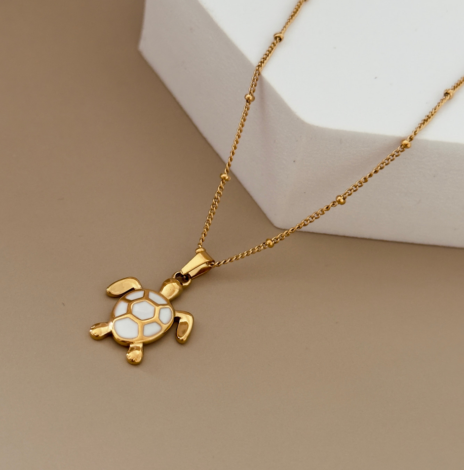 Collar Tortuga Blanca