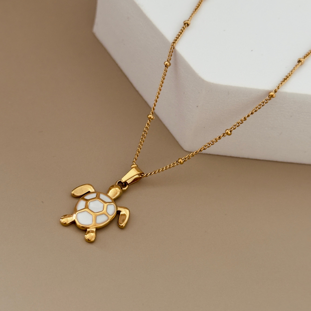 Collar Tortuga Blanca