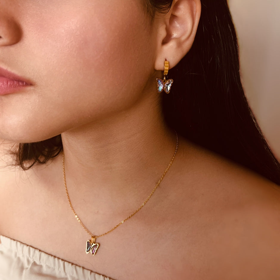 Set Mariposa tornasol