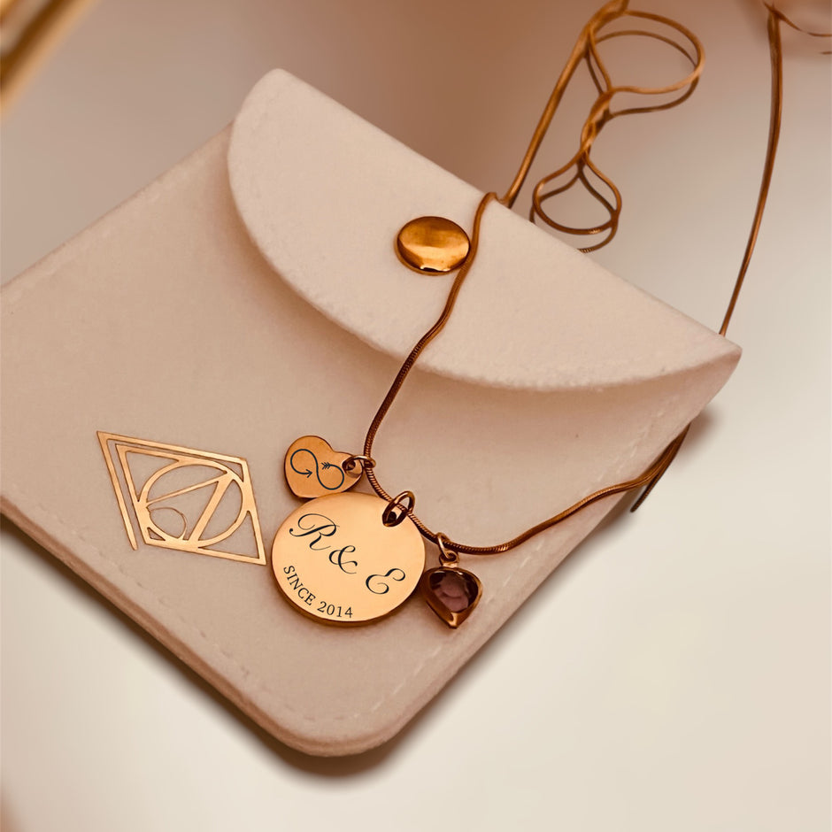 Collar personalizado 3 dijes