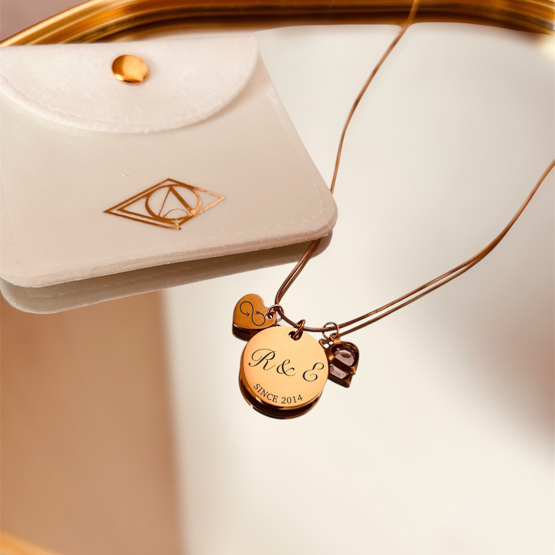 Collar personalizado 3 dijes