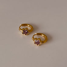 Load image in gallery viewer, Aretes Estrella (lila)
