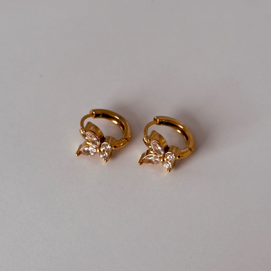 Aretes Mariposa