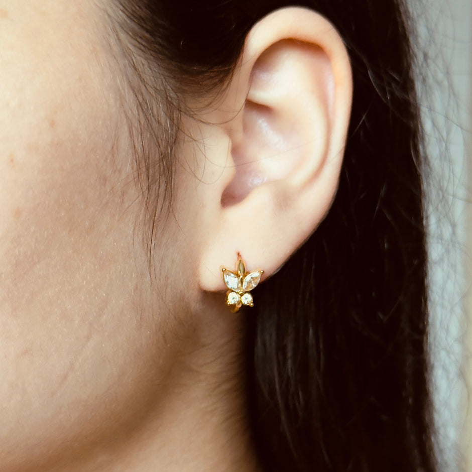 Aretes Mariposa