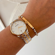 Cargar imagen en el visor de la galería, Brazalete tenis con placa (grabado a láser)
