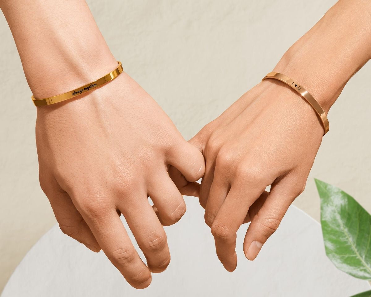 Brazalete personalizado 6 mm liso (grabado a láser)