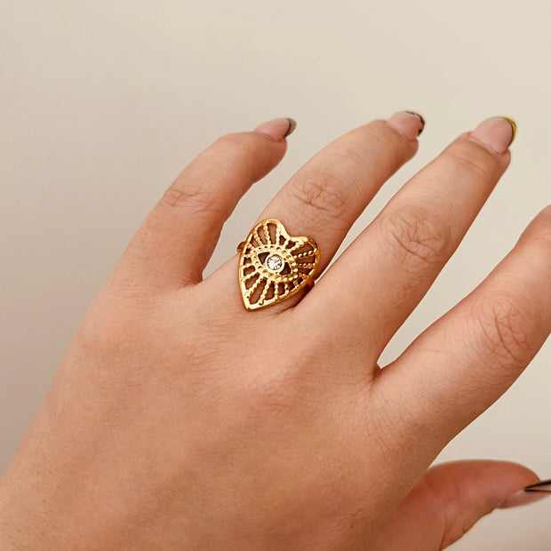 Anillo Corazón