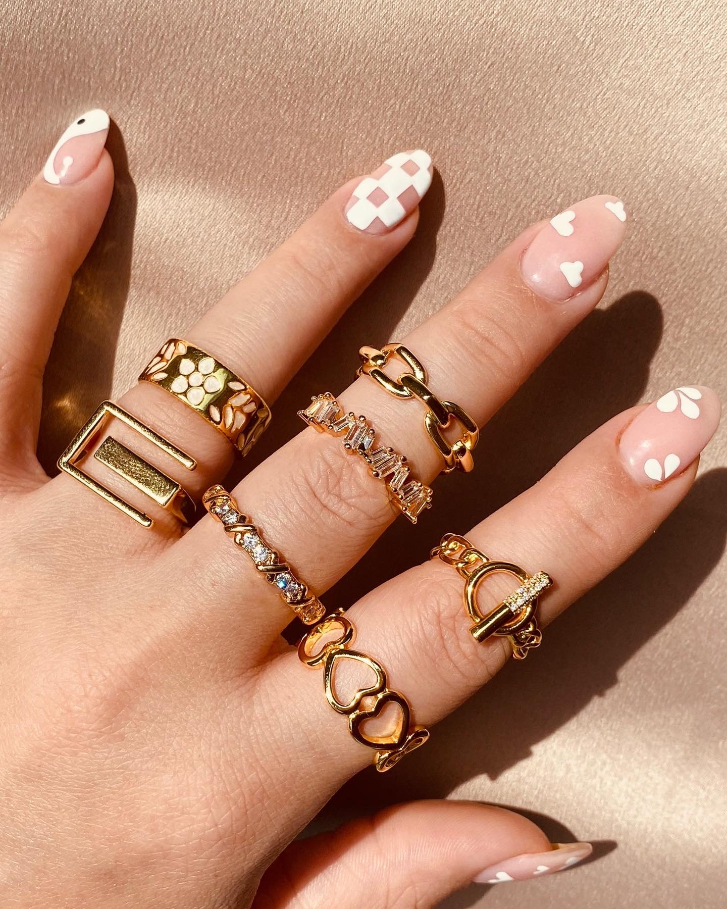 Anillo baño de Oro