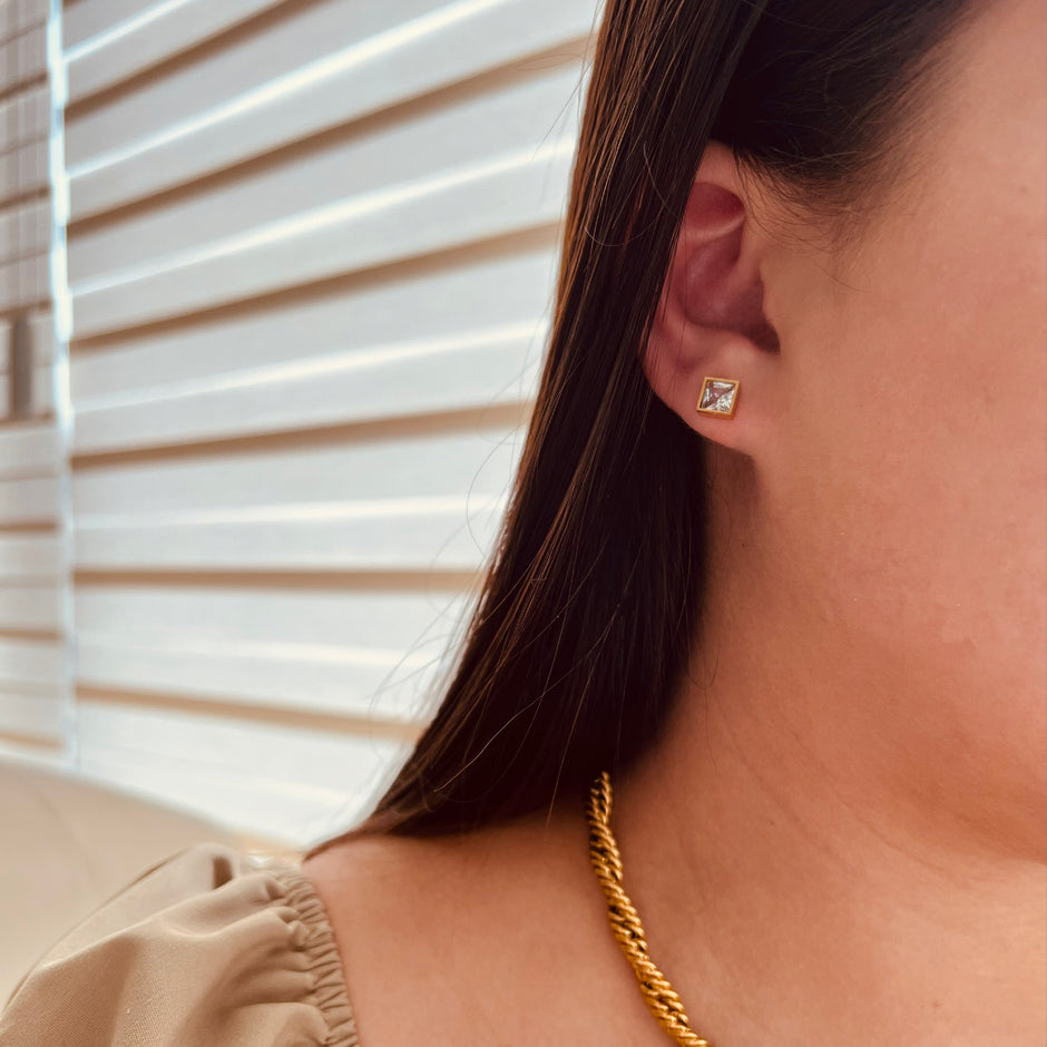 Aretes de Brillante (topitos)