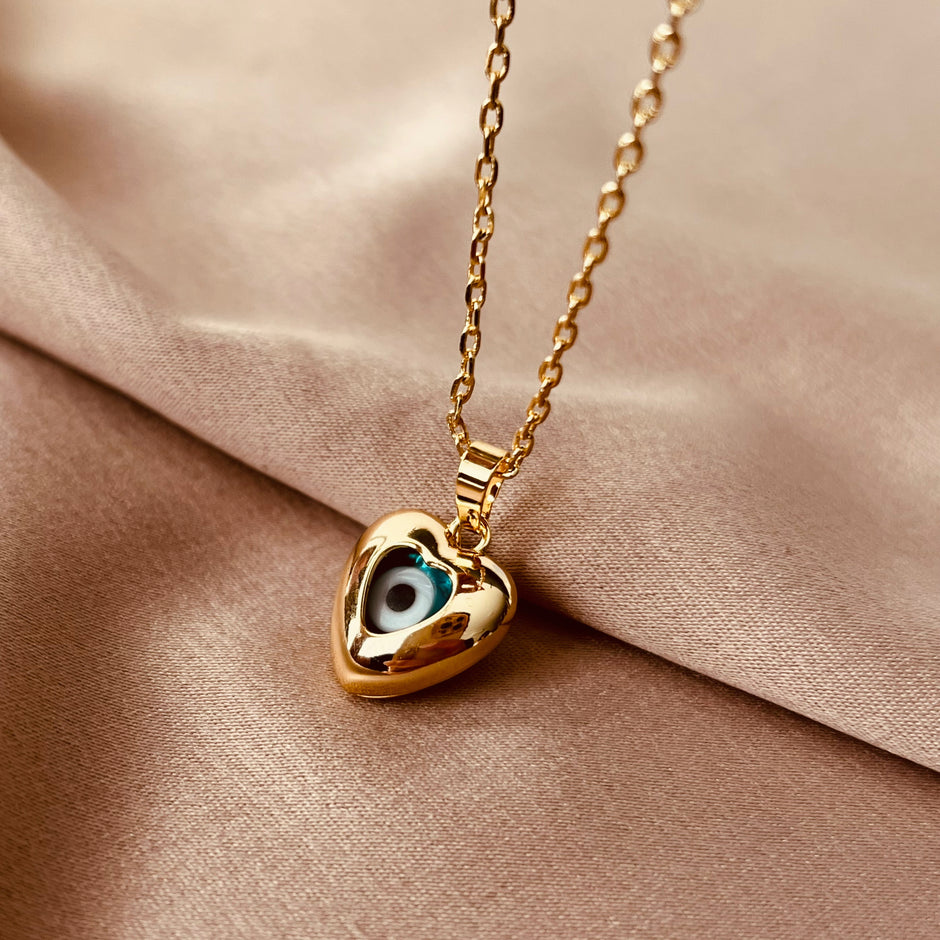 Collar de ojo protector (turquesa)