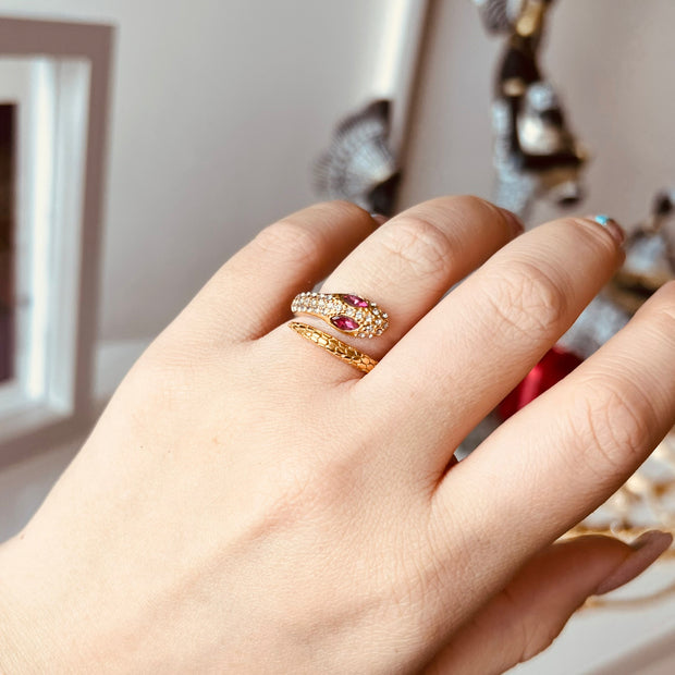 Anillo Minerva (magenta)