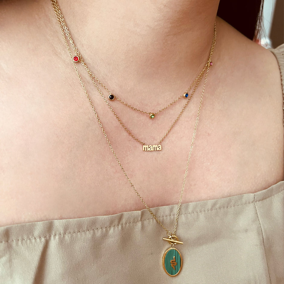 Collar Mama (tres capas)