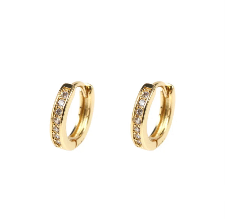 Aretes de colores (elige el color que deseas).